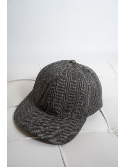 KŠILTOVKA S TVÍDOVÝM VZOREM taupe