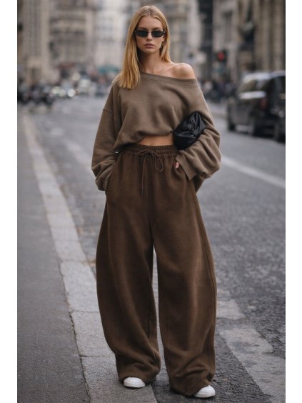 BALONOVÉ TEPLÁKY brown