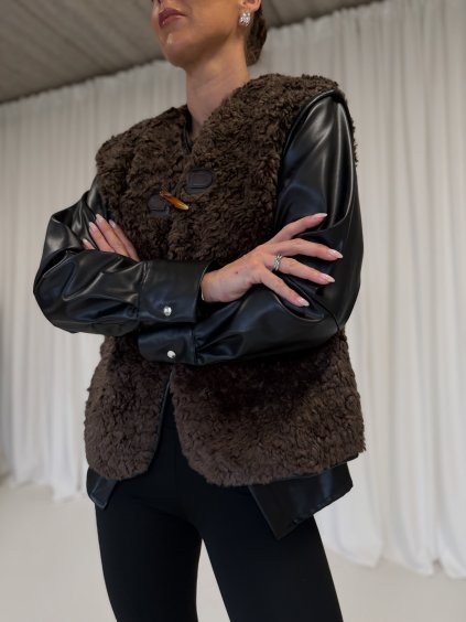BERÁNKOVÁ VESTA brown