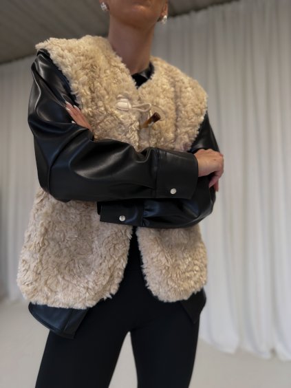 BERÁNKOVÁ VESTA beige