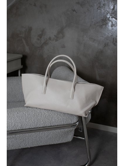 ÚZKÁ KABELKA PŘES RAMENO cream