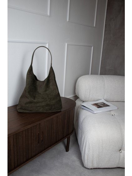 SEMIŠOVÝ SACK dark khaki