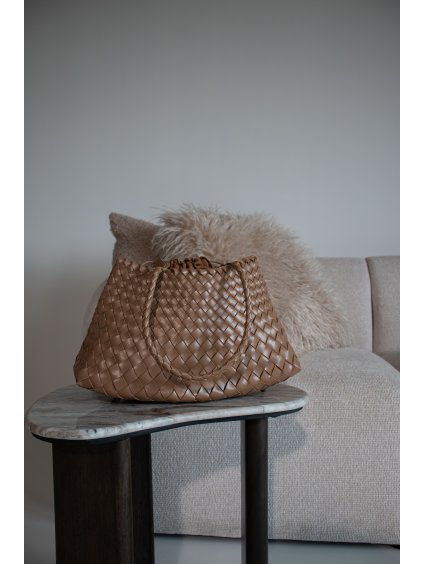 PROPLÉTANÁ KABELKA DO RUKY beige