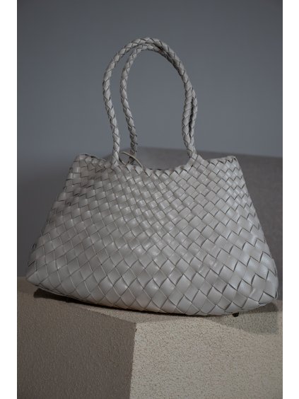 PROPLÉTANÁ KABELKA DO RUKY cream