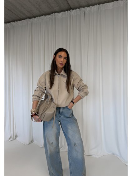 WIDE LEG SVĚTLÉ DŽÍNY SE SKLADY light blue