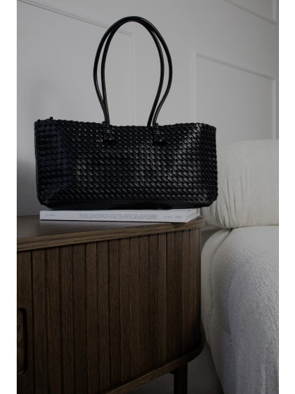 PROPLÉTANÁ ÚZKÁ KABELKA black