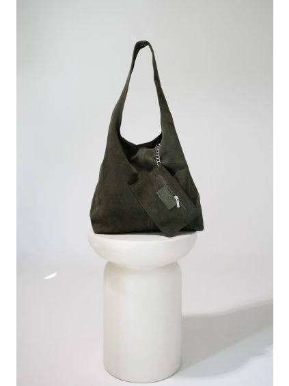 KOŽENÝ SACK khaki