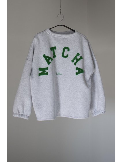 preorder MIKINA MATCHA light grey