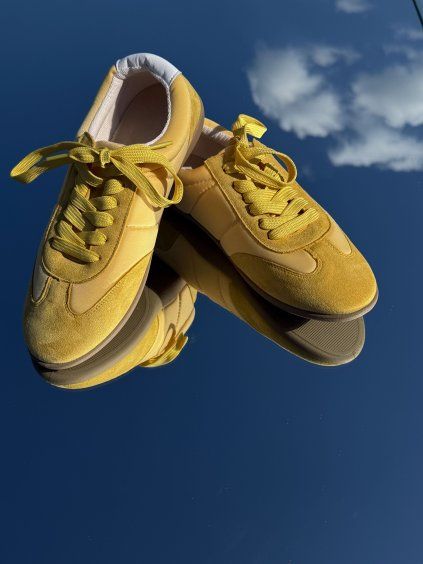 NÍZKÉ TENISKY yellow