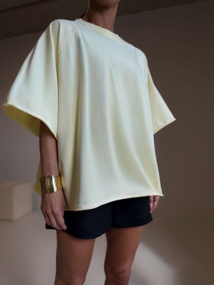 BOXY TRIKO yellow