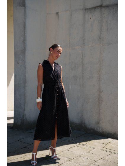 MADEIRA MIDI ŠATY black