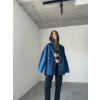 OVERSIZED DENIM KOŠILE/BUNDA dark blue