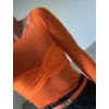 TRANSPARENTNÍ TOP orange