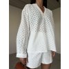 MADEIRA KOMPLET BLŮZKA, ŠORTKY white
