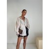 OVERSIZED KOŠILE Z VISKOZY beige