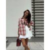 KOLOVÁ SUKNĚ white