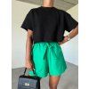ŠORTKY PAPER BAG green