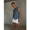 DENIM VYPASOVANÁ VESTA
