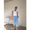 DENIM BERMUDY light blue