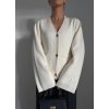 CARDIGAN S KAPSAMI cream