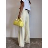 ŠIROKÉ KALHOTY pastel yellow