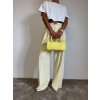 ŠIROKÉ KALHOTY pastel yellow