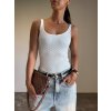 STRUKTUROVANÉ STRETCH BODY white