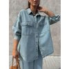 DENIM KOŠILE light blue