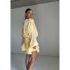 VOLÁNOVÉ ŠATY yellow