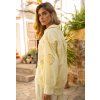 MADEIRA KOMPLET ŠORTKY + KOŠILE pastel yellow