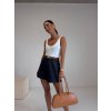 ŠORTKY S VYSOKÝM PASEM navy