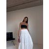 BOHO MAXI SUKNĚ white