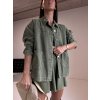 DENIM KOŠILE khaki