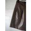 KOŽENKOVÉ ŠORTKY brown