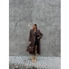 SEMIŠOVÝ TRENCH COAT brown