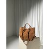 SHOPPER BAG SEMIŠOVÁ MEDIUM camel
