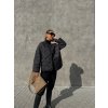PROŠÍVANÁ OVERSIZED BUNDA black