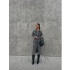 DENIM KOŠILOVÉ MIDI ŠATY grey