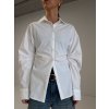 VYPASOVANÁ KOŠILE white