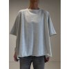 BOXY TRIKO - heavy cotton grey