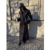 PREMIUM DLOUHÝ KABÁT black