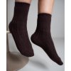 PONOŽKY S KAŠMÍREM A VLNOU dark brown