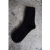 PONOŽKY S KAŠMÍREM A VLNOU black