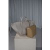 KOŽENÁ SHOPPER BAG LARGE cream