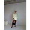 OVERSIZED KOŠILE S PROUŽKEM yellow