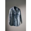 OVERSIZED DENIM KOŠILE S KAPSAMI light denim