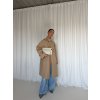OVERSIZED TRENCH COAT taupe