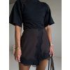 SKORT ŠORTKY S KRAJKOU brown