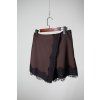 SKORT ŠORTKY S KRAJKOU brown