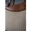 SLAMĚNÁ SHOPPER BAG beige/brown